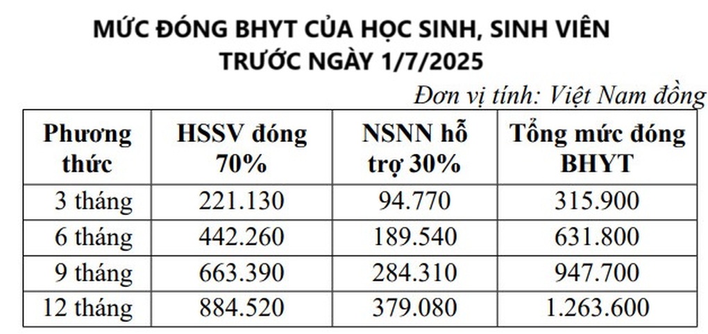 Mức đóng BHYT năm 2025 - 3