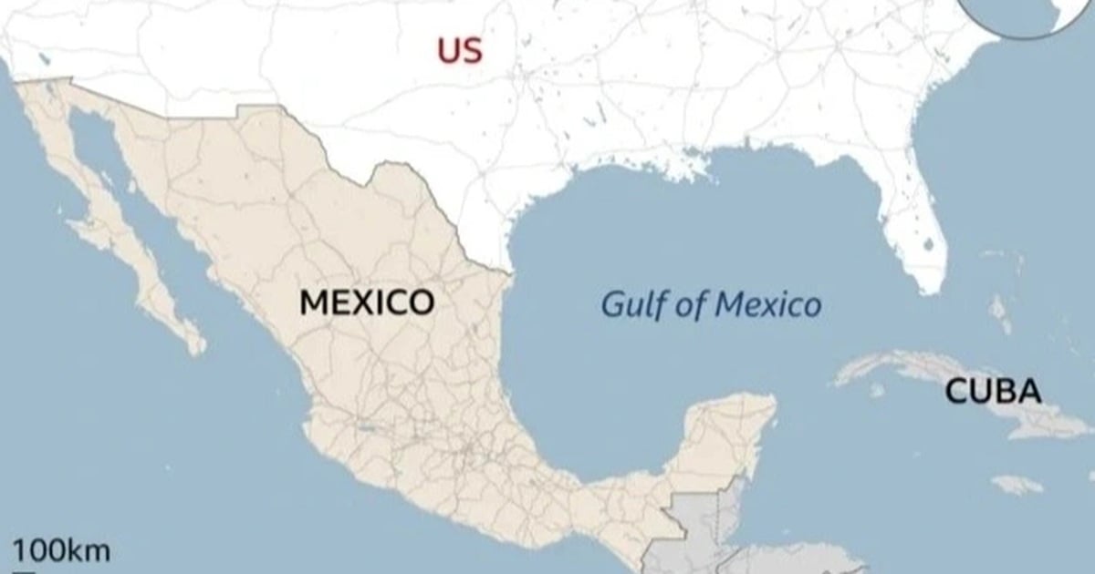 US officially renames Gulf of Mexico