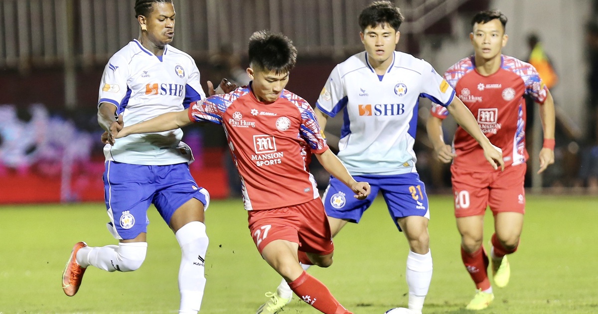 Ho Chi Minh City Club wins dramatically at Thong Nhat, Da Nang Club sinks deep into crisis