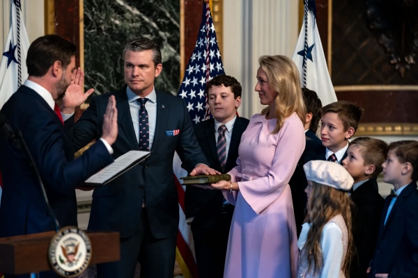 New US Defense Secretary Pete Hegseth Announces Priorities After Being Sworn In