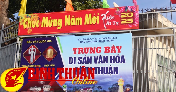 Exhibition "Typical cultural relics and festivals of Binh Thuan province"