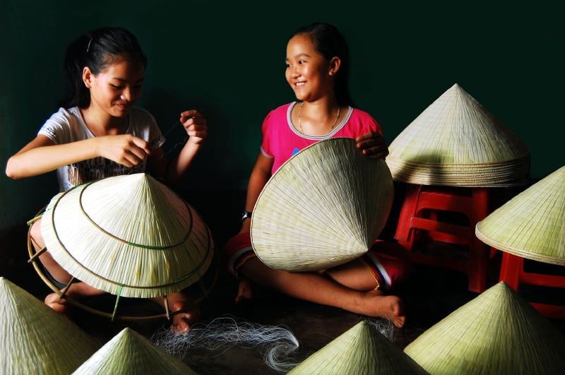 The color of the Earth. Photo: Pham Van Thuc
