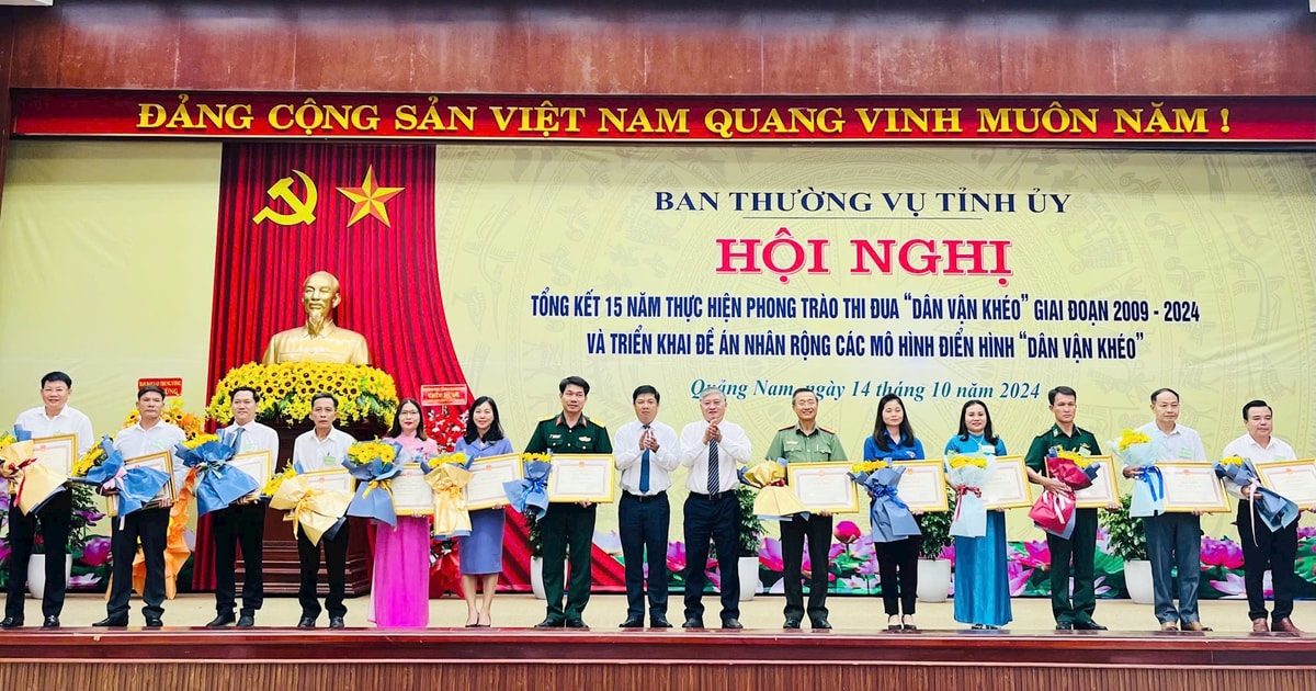 Dân vận đi vào lòng dân