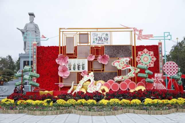 The vibrant spring flower street in Bac Ninh (photo 10)