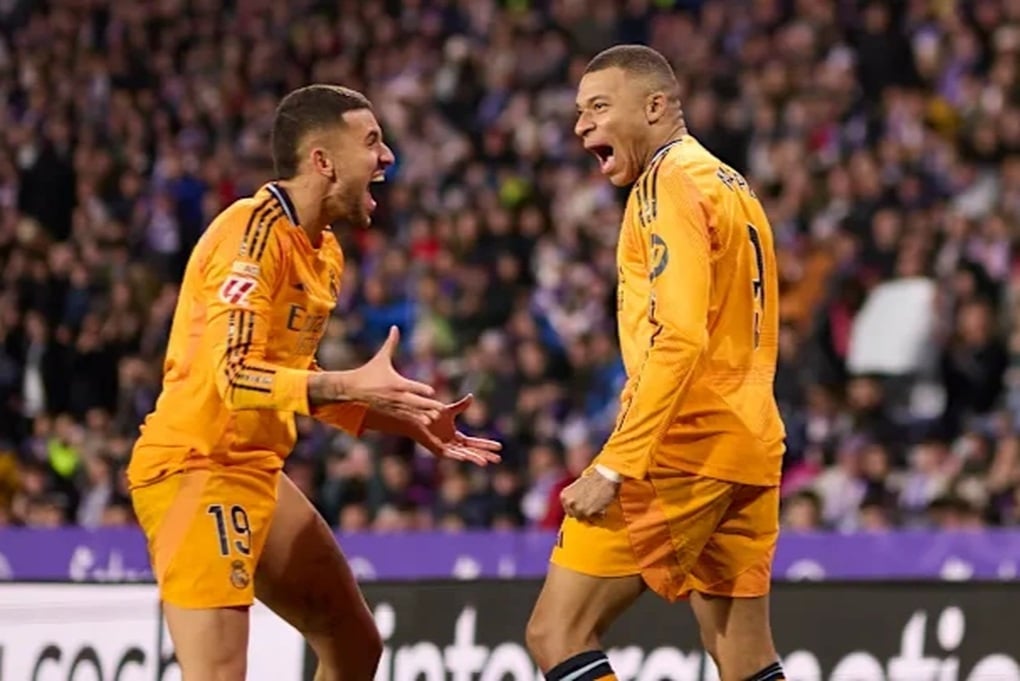 Mbappe lập hat-trick trong ngày Real Madrid đại thắng - 1