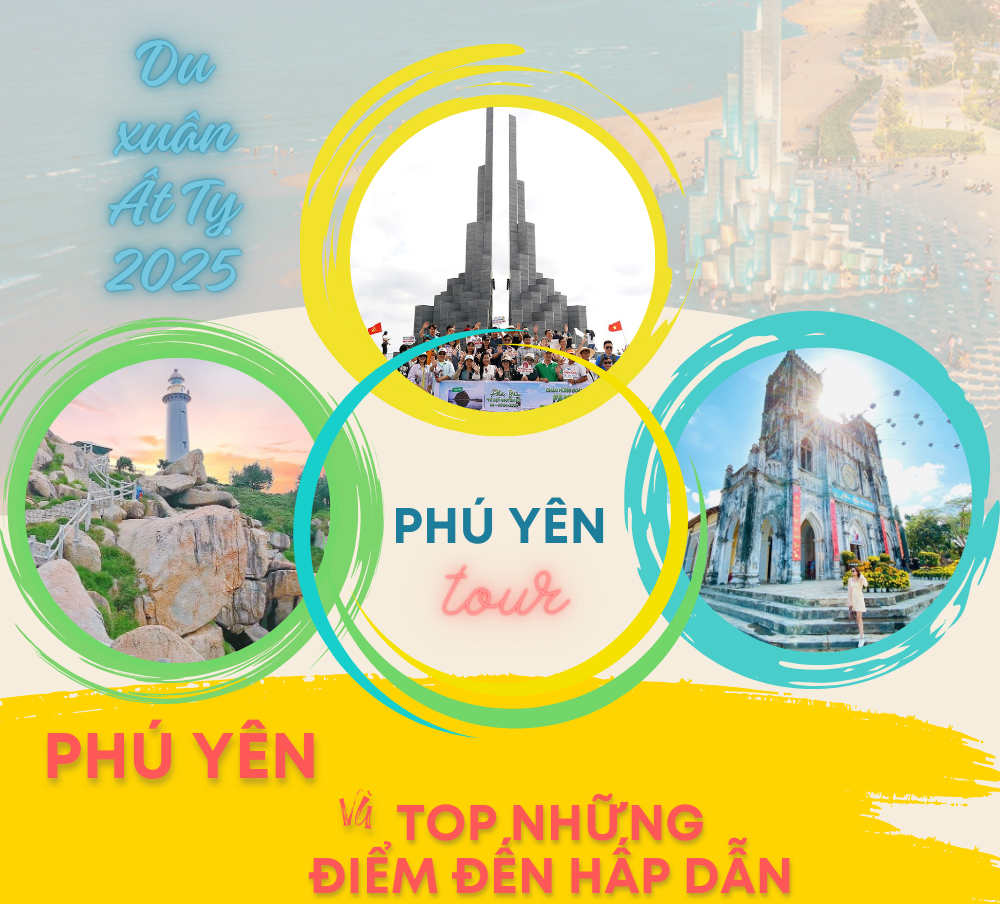 [Infographic] Spring travel in At Ty 2025: Top attractive destinations in the "land of yellow flowers on green grass"