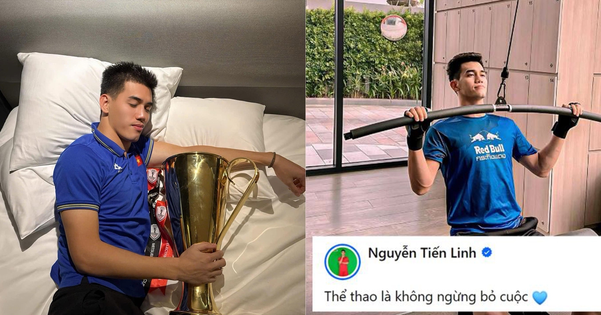 Tien Linh reveals for the first time the origin of the viral saying 'never give up'