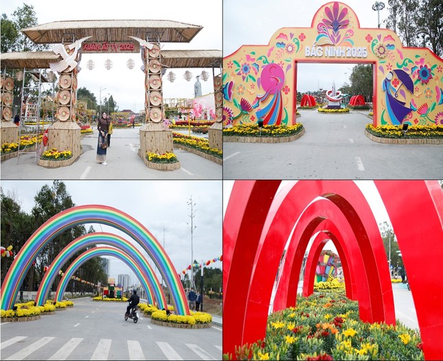 The vibrant spring flower street in Bac Ninh (photo 2)