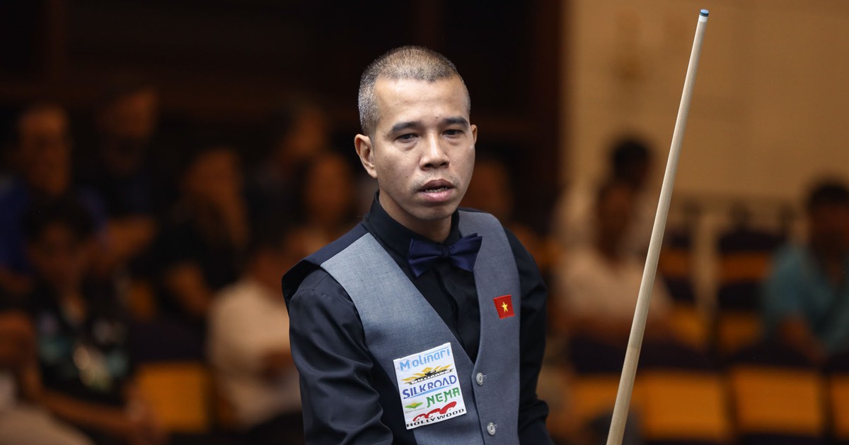 Trần Quyết Chiến không được trổ tài, Việt Nam mất HCV billiards tại SEA Games 33