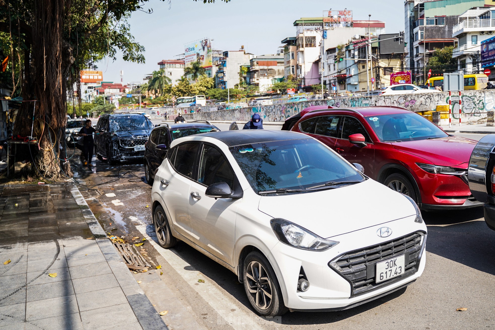 ハノイ：旧正月が近づくと洗車サービスが大儲け、価格は通常の3～5倍に 写真8