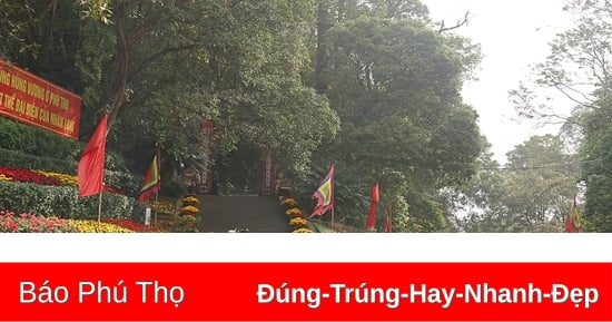 Đền Hùng ngày cuối năm