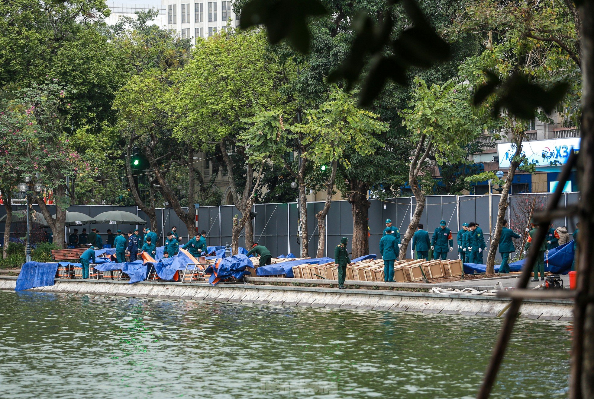 Hà Nội: Các trận địa pháo hoa sẵn sàng khai hỏa đêm giao thừa ảnh 2