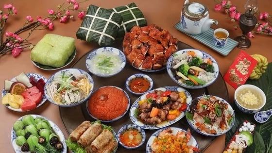 Tinh hoa mâm cỗ ngày Tết