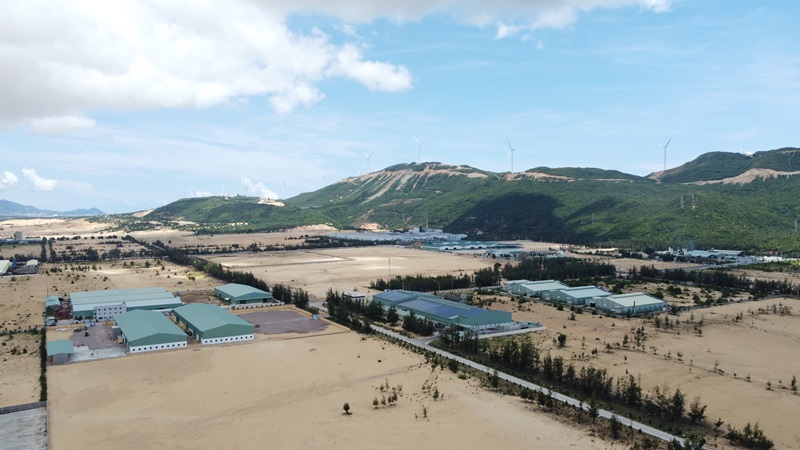 Un rincón de la zona económica de Nhon Hoi, provincia de Binh Dinh.