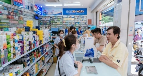 Cientos de puntos de venta de medicamentos atienden a la población durante el Tet