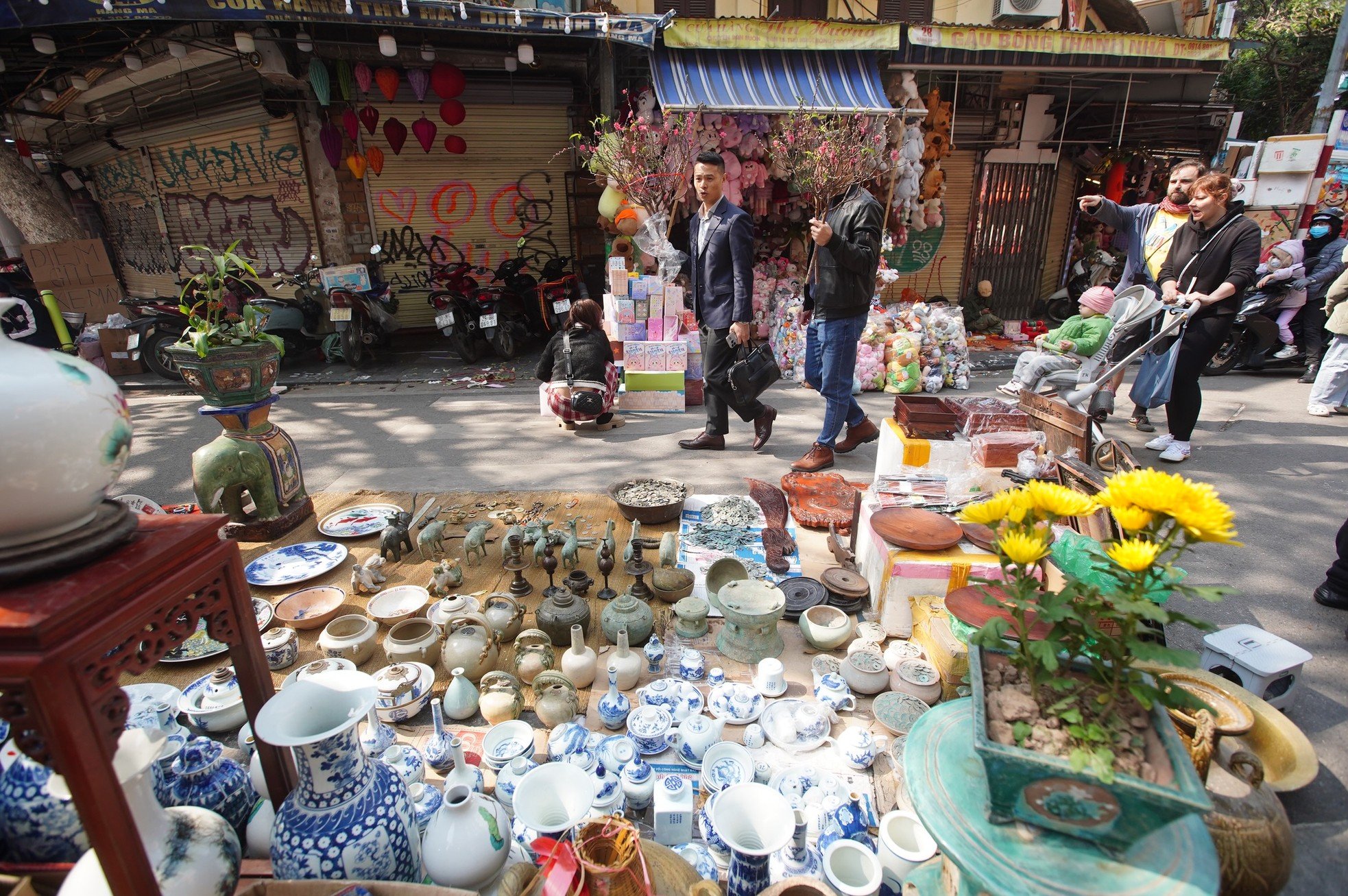 Marché unique « au temps de nos grands-parents » qui ne se réunit qu'une fois par an photo 9