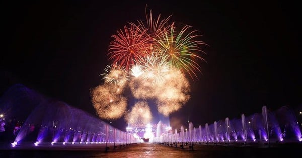 Ha Nam welcomes New Year's Eve with a classy music night and a spectacular high-altitude fireworks display