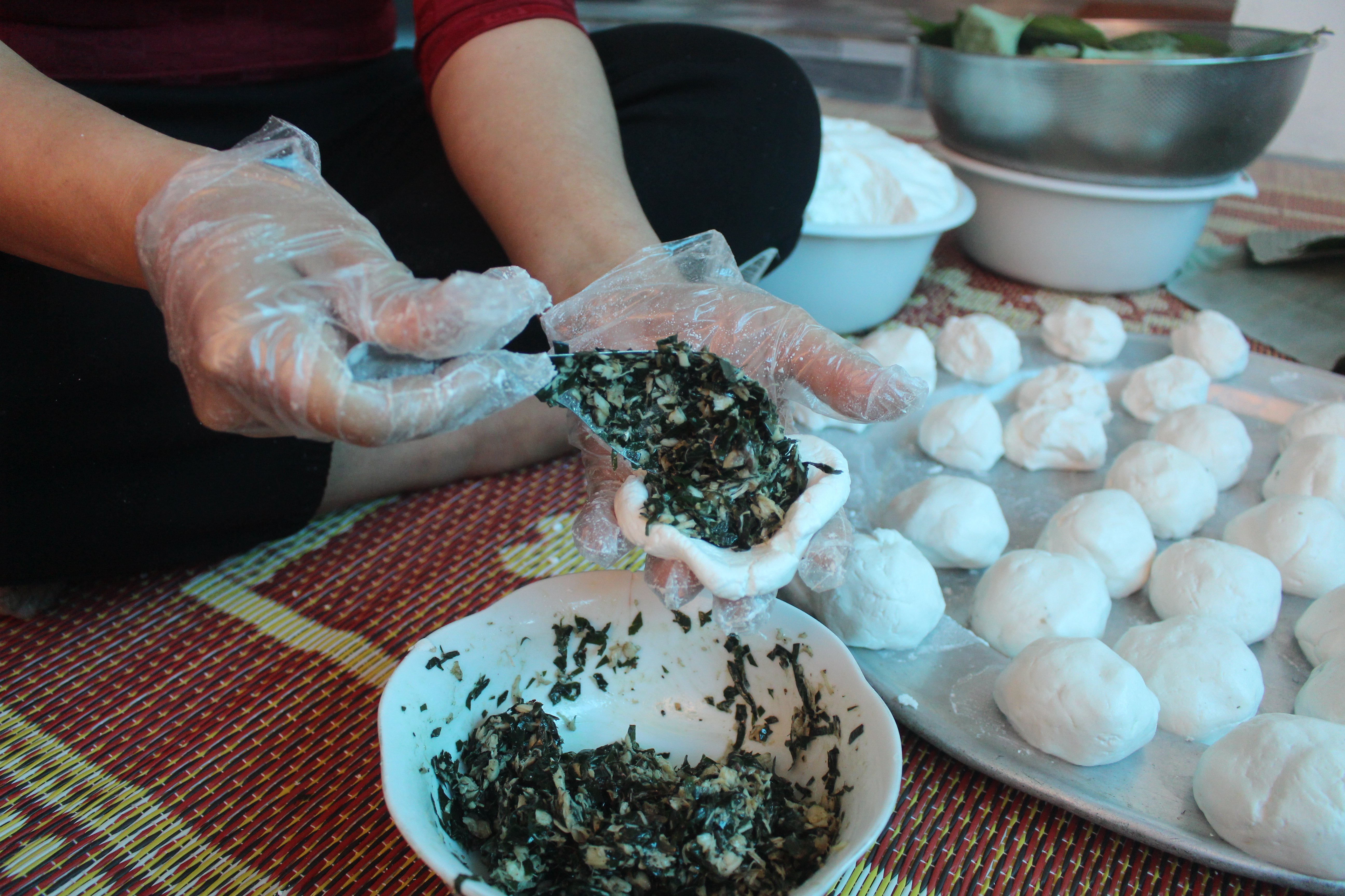 Fish cake of Muong people in Tu Vu