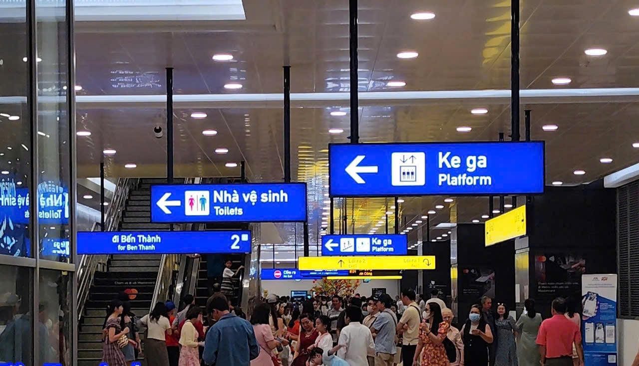 Metro số 1 điều chỉnh hoạt động dịp Tết- Ảnh 1.