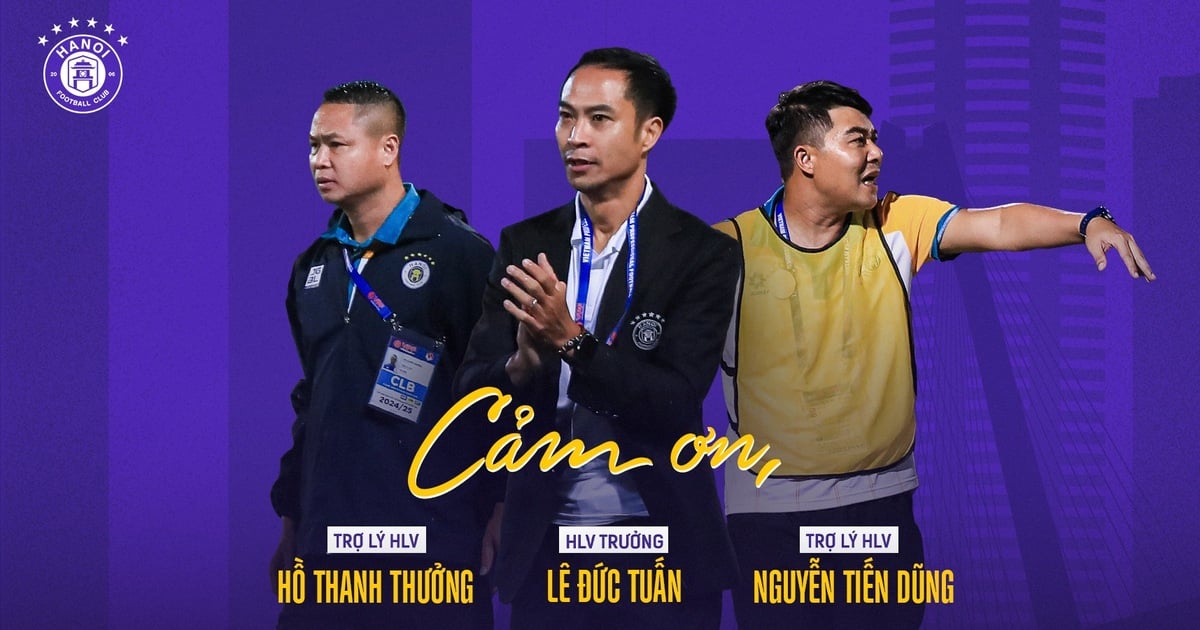 El Hanoi FC nombró al entrenador Hoang Van Phuc el último día del año del Dragón