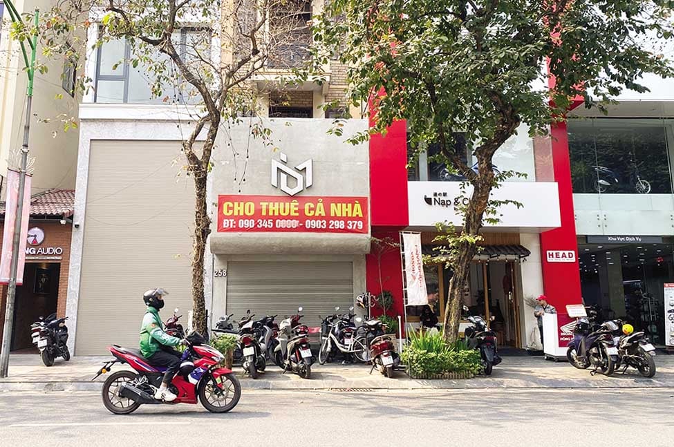 Hanoi townhouses are unoccupied