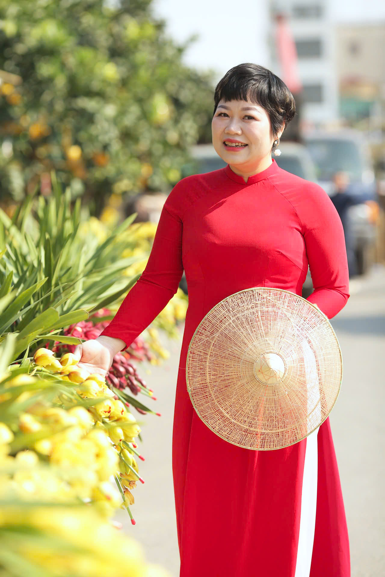 Áo dài đón Xuân