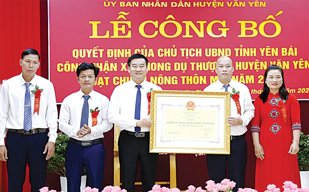 Văn Yên thành quả ý nghĩa và đáng tự hào