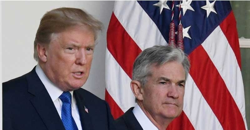 Jerome Powell no sabe qué pasará con Trump, la Fed deja de bajar las tasas de interés