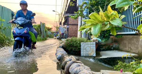 High tides are likely to cause flooding in many areas in Ho Chi Minh City on the second day of Tet.