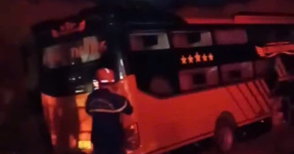 Video of the scene of the bus running on the Northern route