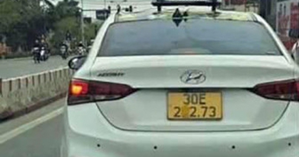 Identifying the driver who covered the car's license plate with tape, causing outrage on social networks