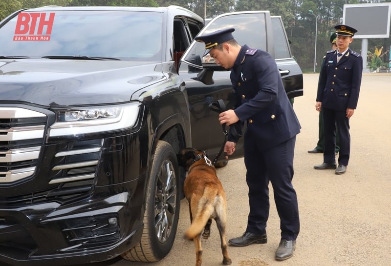 ศุลกากรที่ด่านชายแดนเปิดทำการช่วงวันหยุดเทศกาลตรุษจีน โดยตรวจสินค้าเข้า-ออก