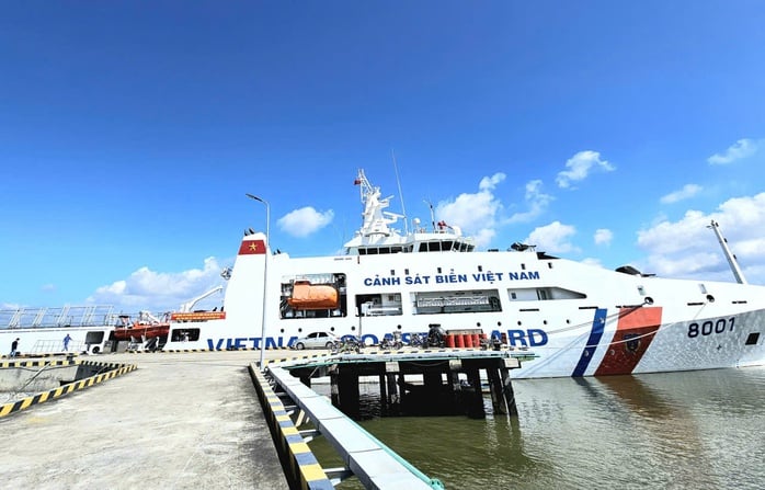 Bộ Tư lệnh Vùng Cảnh sát biển 3 tổ chức đoàn khảo sát các vùng biển, đảo - Ảnh 2.