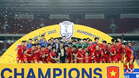U23ベトナムが2025年東南アジア選手権で優勝し、一連の記録を樹立