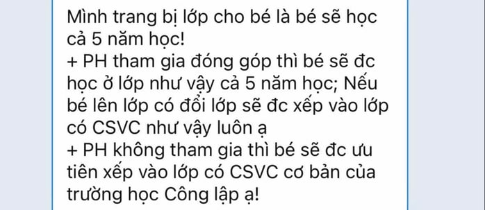 Xôn xao tin nhắn giáo viên 
