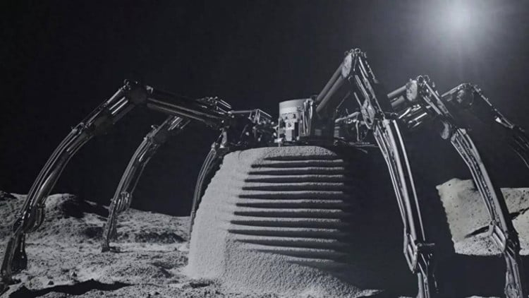Spider robot prints house in 24 hours, opens era of lunar construction