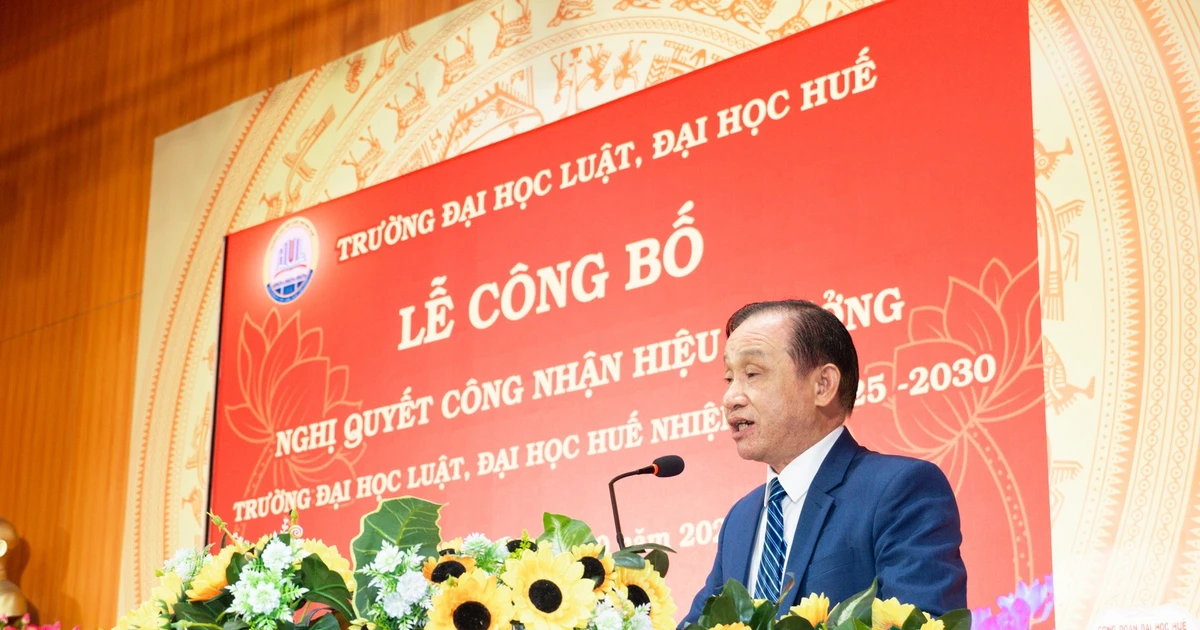 Công bố Hiệu trưởng Trường Đại học Luật, Đại học Huế
