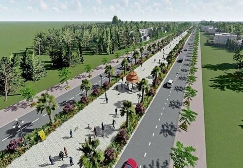 Ngo Quyen - Phung Hung road project. Illustrative photo