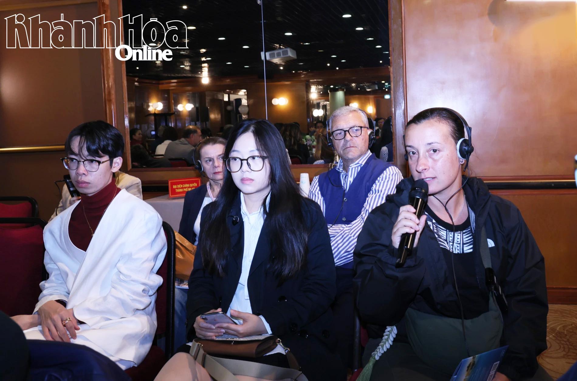 តំណាង​អាជីវកម្ម​ទេសចរណ៍​អ៊ីតាលី​ចាប់​អារម្មណ៍​នាំ​ភ្ញៀវ​ទេសចរ​មក Khanh Hoa ដើម្បី​វិស្សមកាល។