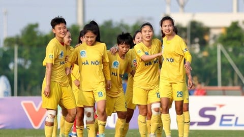 ハノイが2025年全国女子サッカー選手権の第1戦で勝利した。