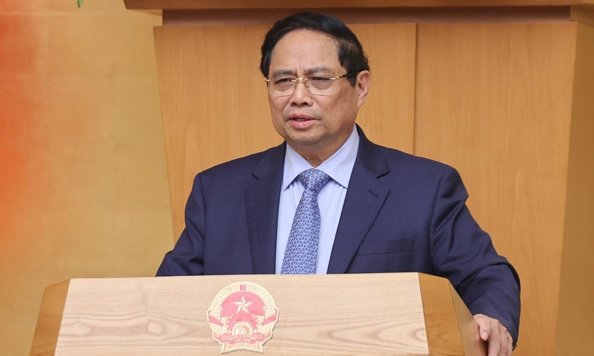 Premierminister Pham Minh Chinh. (Foto: VGP)