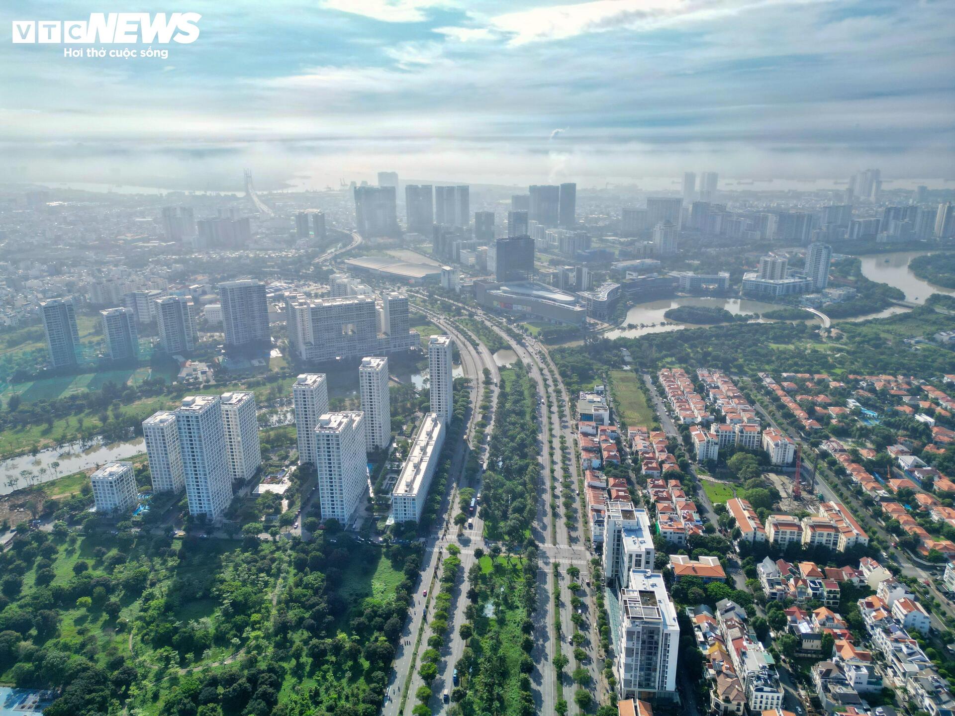 Prim-plan al amplasamentului propus pentru metrou care leagă centrul orașului Ho Chi Minh cu proiectul de recuperare a mării - 1