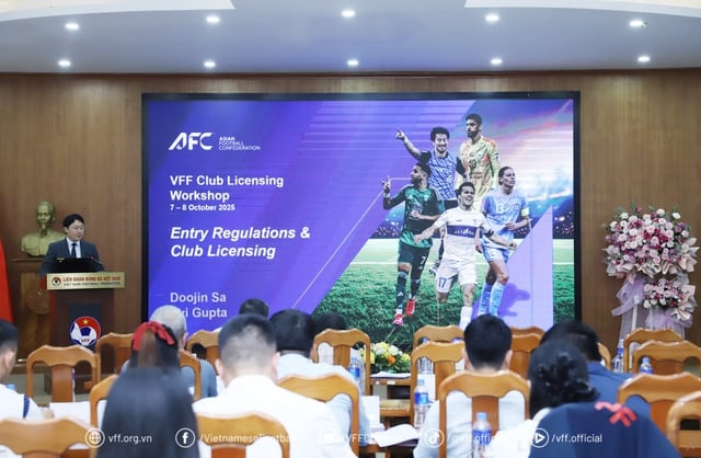 AFC xuất hiện ở sự kiện nóng của VFF, nói lời đặc biệt cho bóng đá Việt Nam- Ảnh 2.