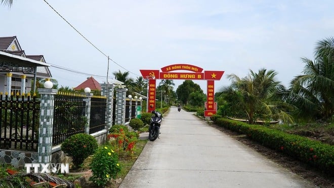 គិតត្រឹមថ្ងៃទី 30 ខែមិថុនា ឆ្នាំ 2025 ឃុំចំនួន 6,084 ក្នុងចំណោមឃុំសង្កាត់ចំនួន 7,669 នៅទូទាំងប្រទេសត្រូវបានទទួលស្គាល់ថាបំពេញតាមស្តង់ដារជនបទថ្មី។ (រូបថត៖ Van Sy/VNA)