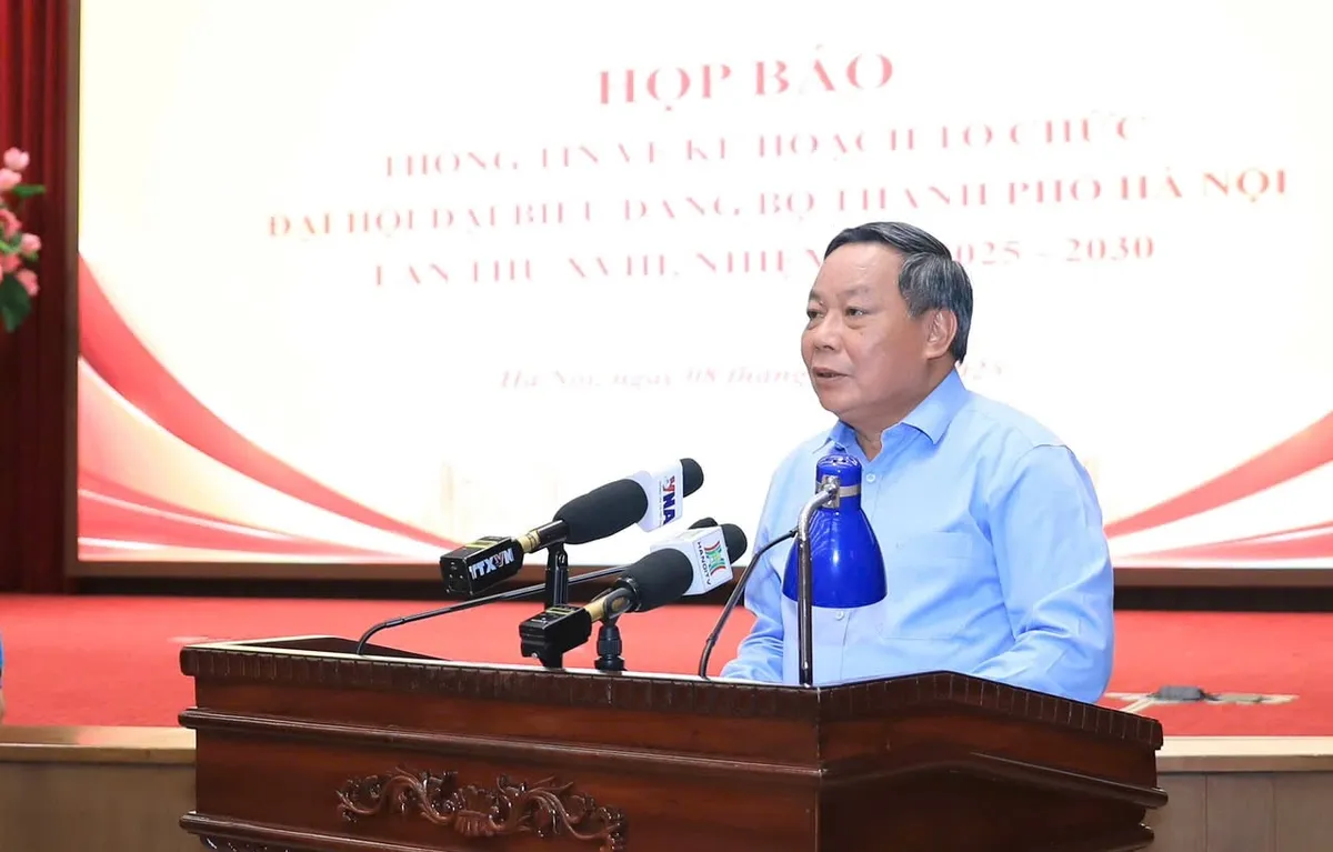 Hà Nội khẳng định tinh thần "tiên phong, đột phá" trước thềm Đại hội Đảng bộ XVIII - Ảnh 3.