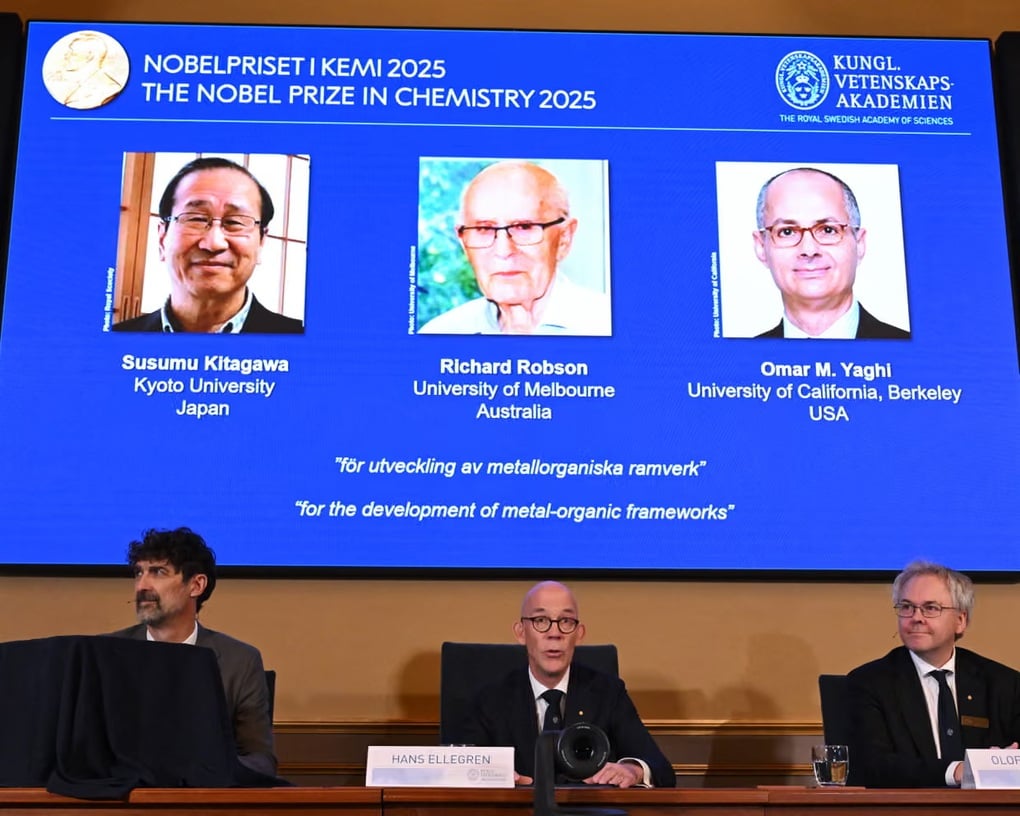 GS Omar M. Yaghi - Chủ nhân giải thưởng VinFuture nhận giải Nobel Hóa học 2025 - 1