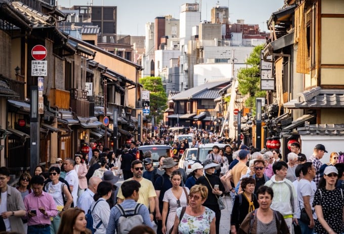 Khách du lịch ở Kyoto. Ảnh: Travel Caffeine
