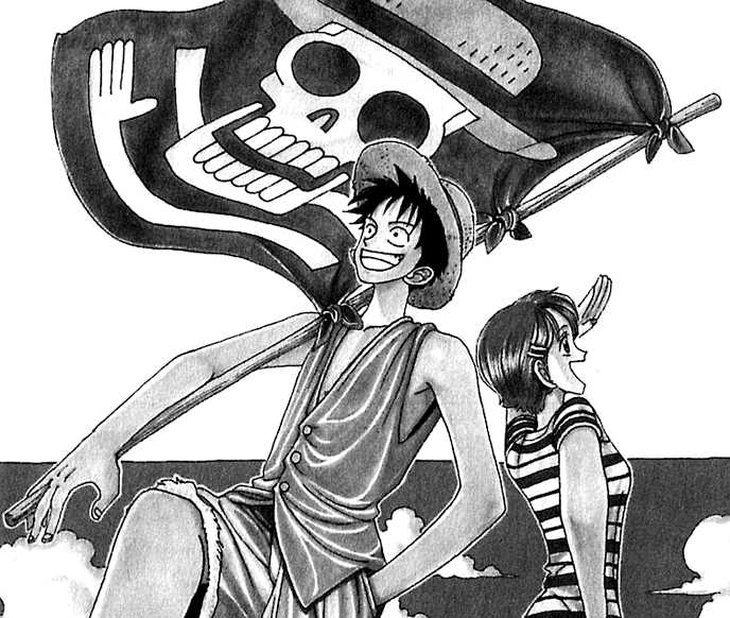 만화 원피스 역시 완전한 실패작으로, 출판사에서 계속 거절당했습니다. - 사진 2. One Piece - Ảnh 2.