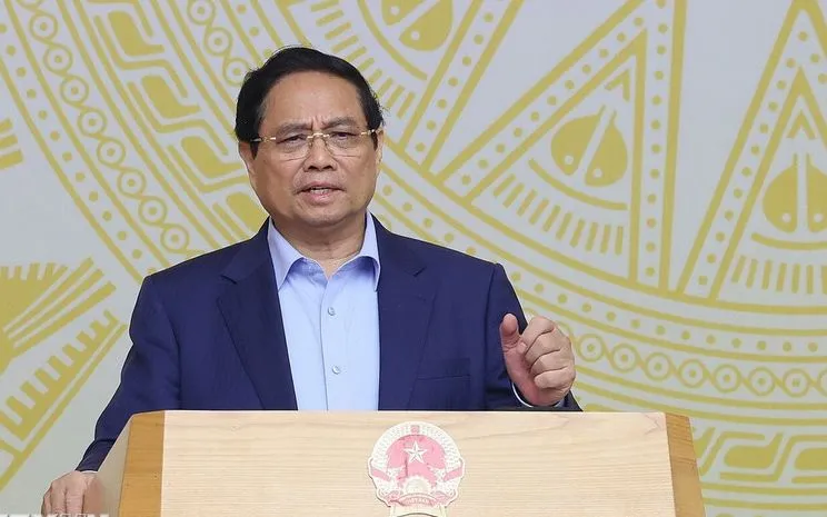 Premiér Pham Minh Chinh uzavřel konferenci o implementaci Národního cílového programu prevence a kontroly drog do roku 2030. Thủ tướng Phạm Minh Chính kết luận Hội nghị triển khai Chương trình mục tiêu quốc gia phòng, chống ma tuý đến năm 2030.