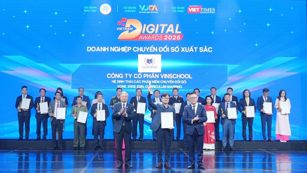 4 giải pháp công nghệ giúp Vinschool đạt giải Doanh nghiệp chuyển đổi số xuất sắc 2025 - 1